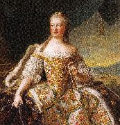 Jean Marc Nattier Dauphine de Saxe oil on canvas